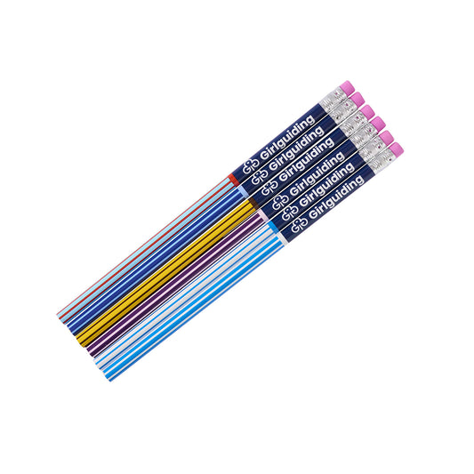 Girlguiding pencils (6 pack)