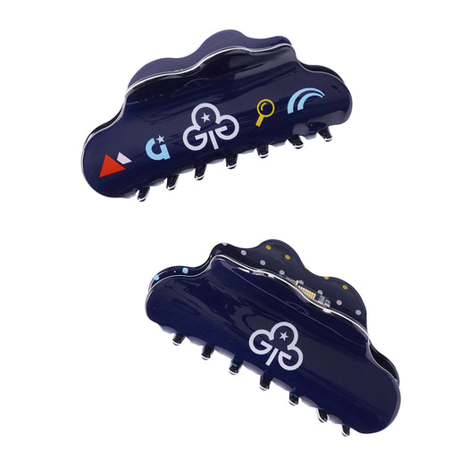 Girlguiding hair clips (2 pack)