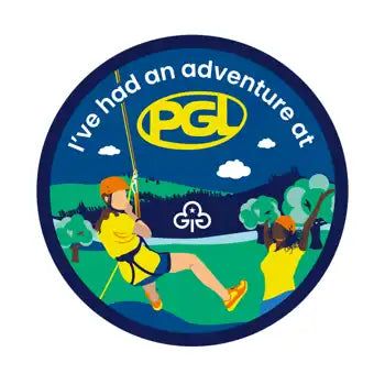 I've had an adventure at PGL woven badge