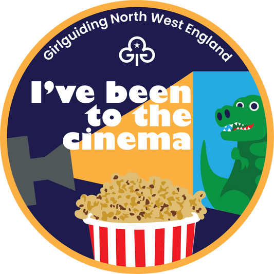 I've been to the cinema woven badge