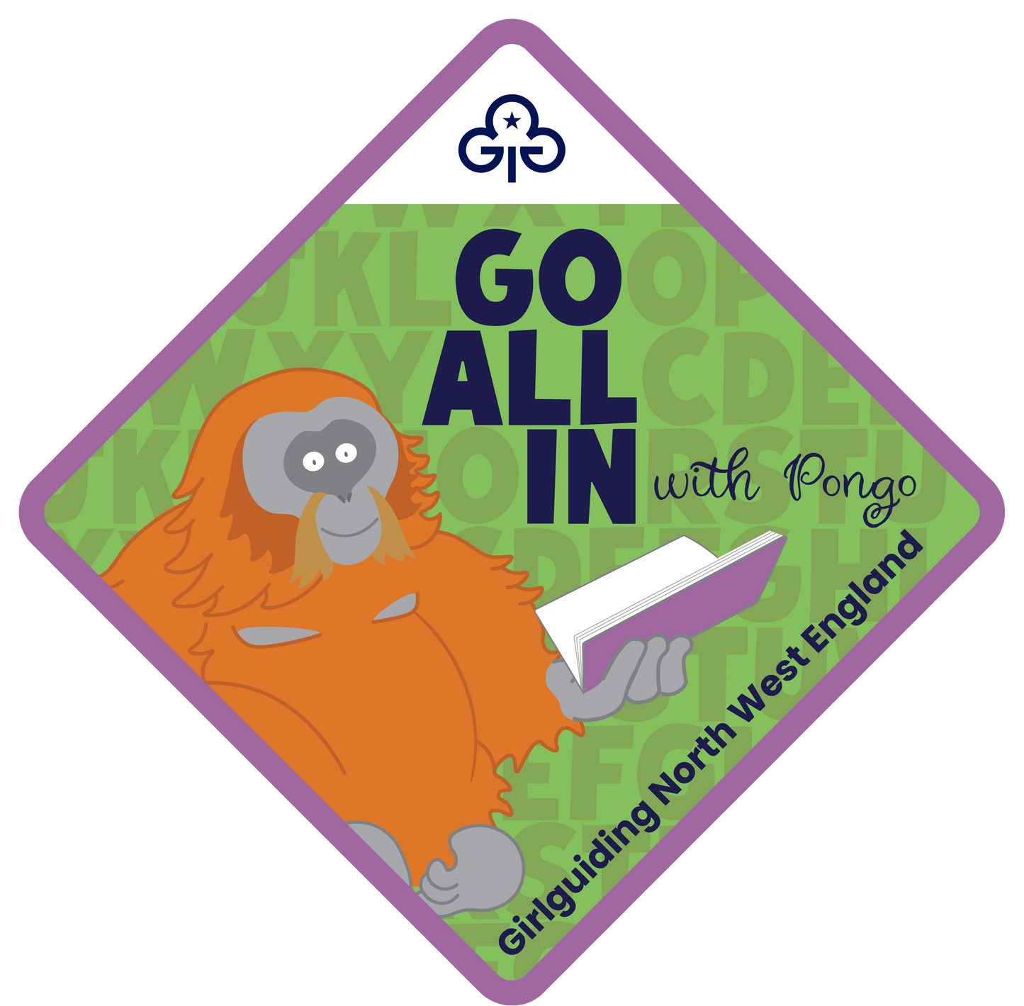 Go All in with Pongo Literacy Trust Challenge Badge