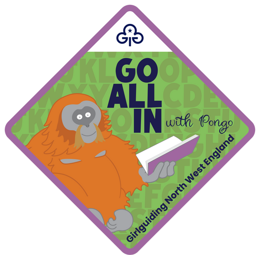 Go All in with Pongo Literacy Trust Challenge Badge