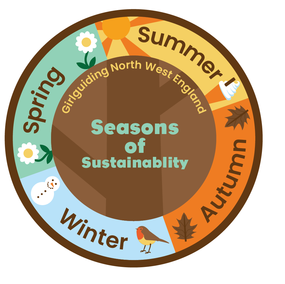 Seasons of Sustainability - Region Social Action Project Badge