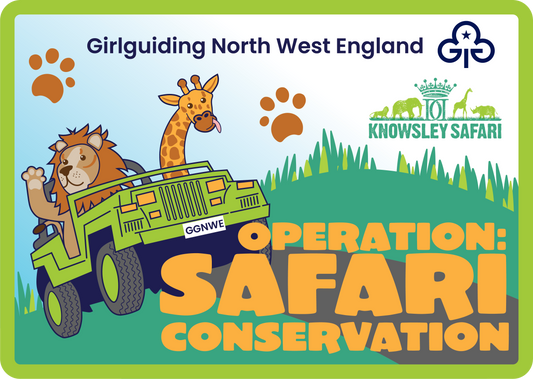Operation: Safari Conservation Woven Badge
