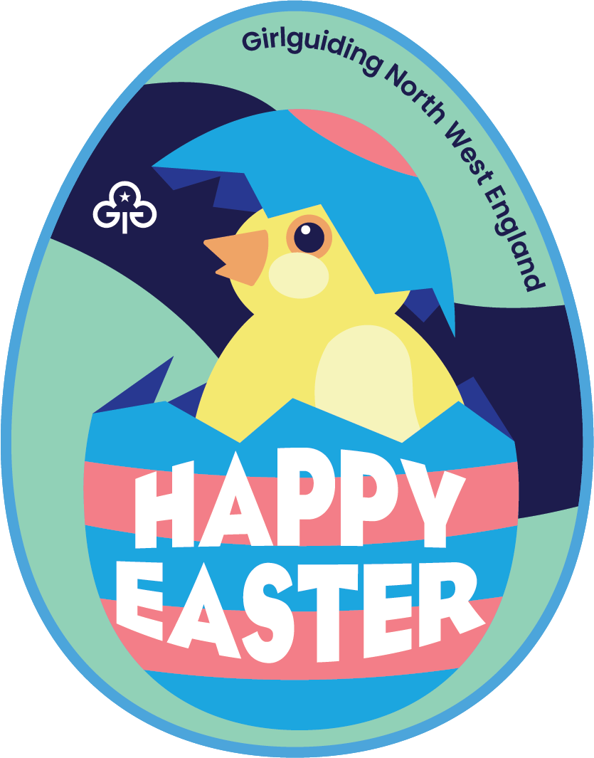 Region Easter Woven Badge