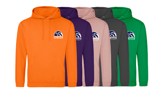 Region logo pullover and zipped hoodies