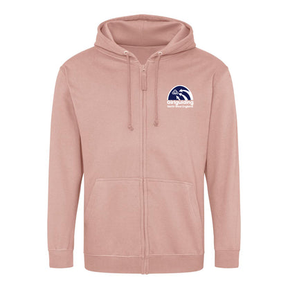 Region logo pullover and zipped hoodies