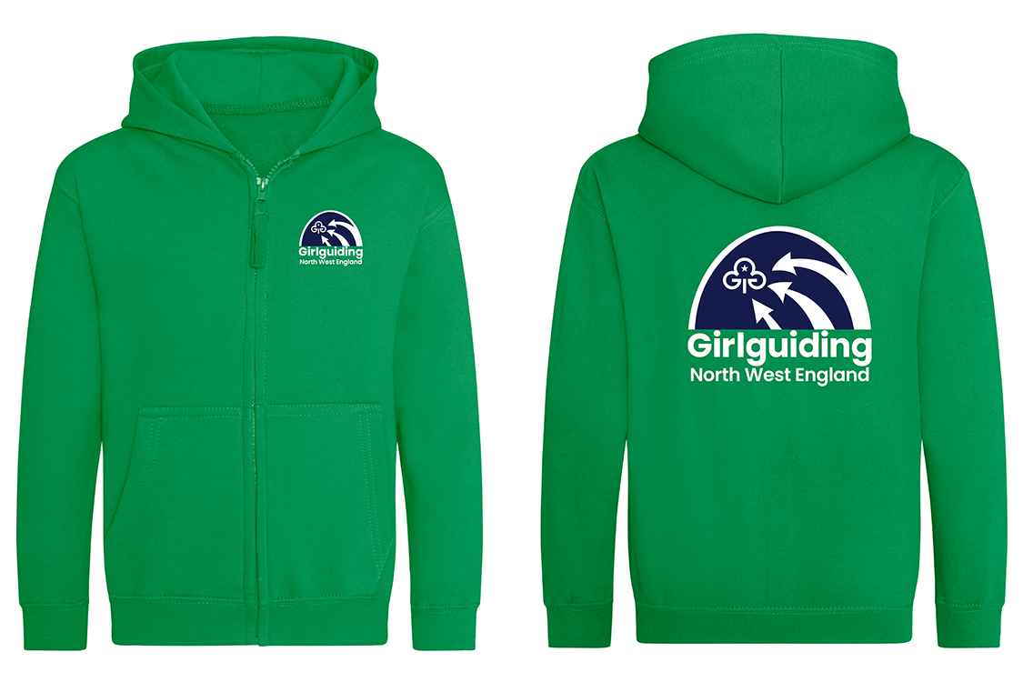 Region logo pullover and zipped hoodies