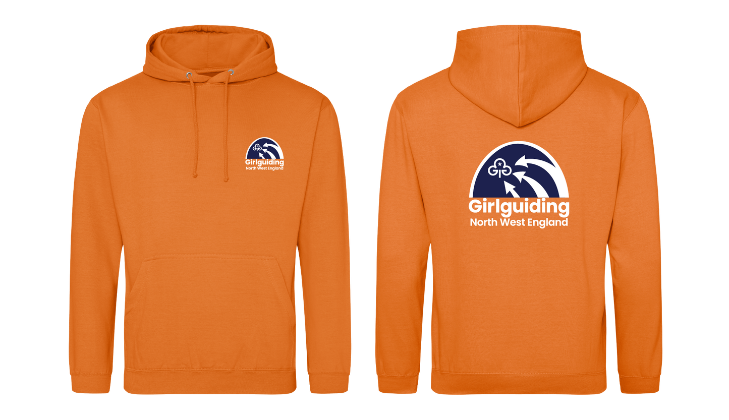 Region logo pullover and zipped hoodies