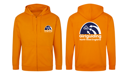 Region logo pullover and zipped hoodies