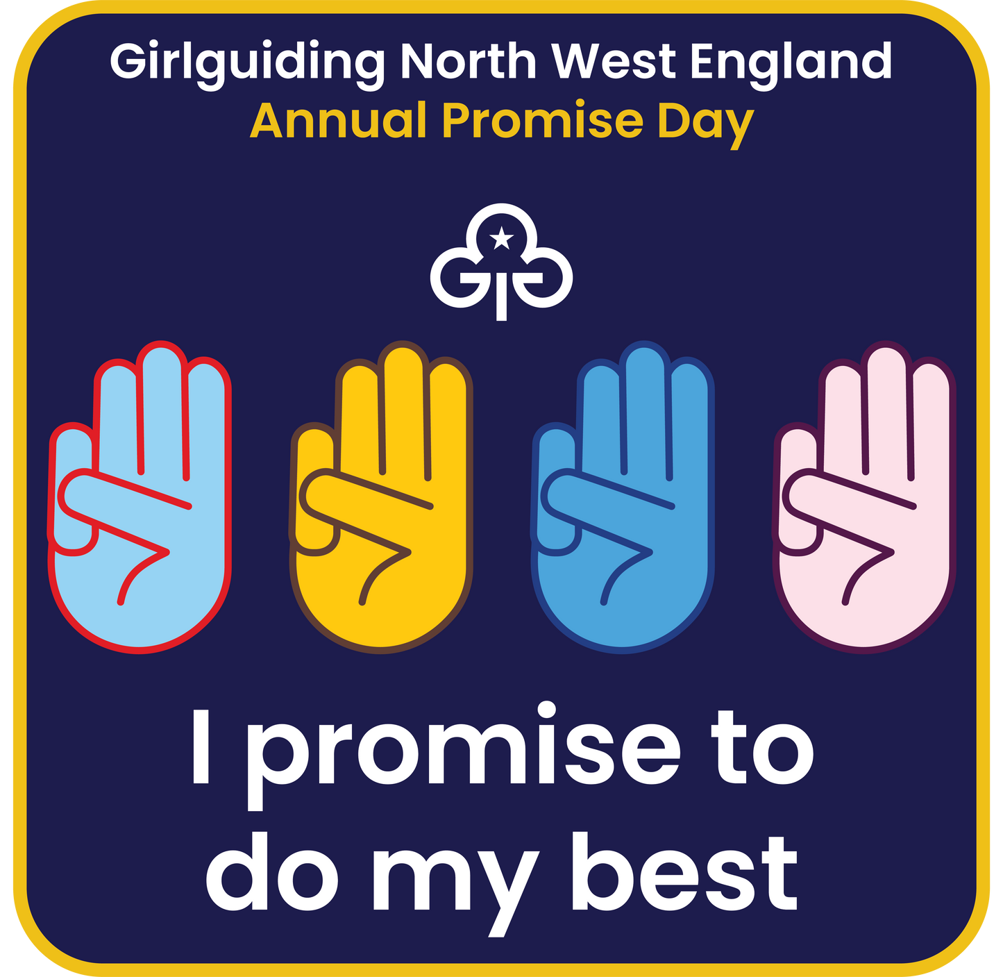 Region Annual Promise Day Woven Badge