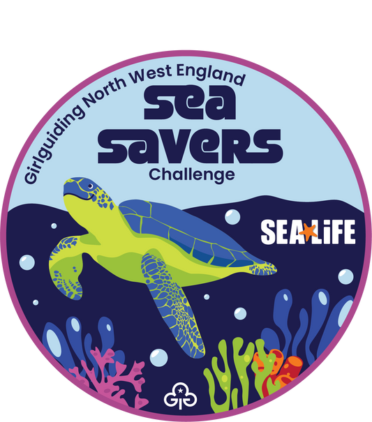 Sea Savers Challenge woven badge