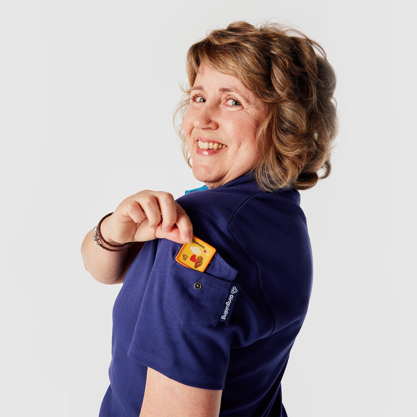 Girlguiding uniform adults polo shirt