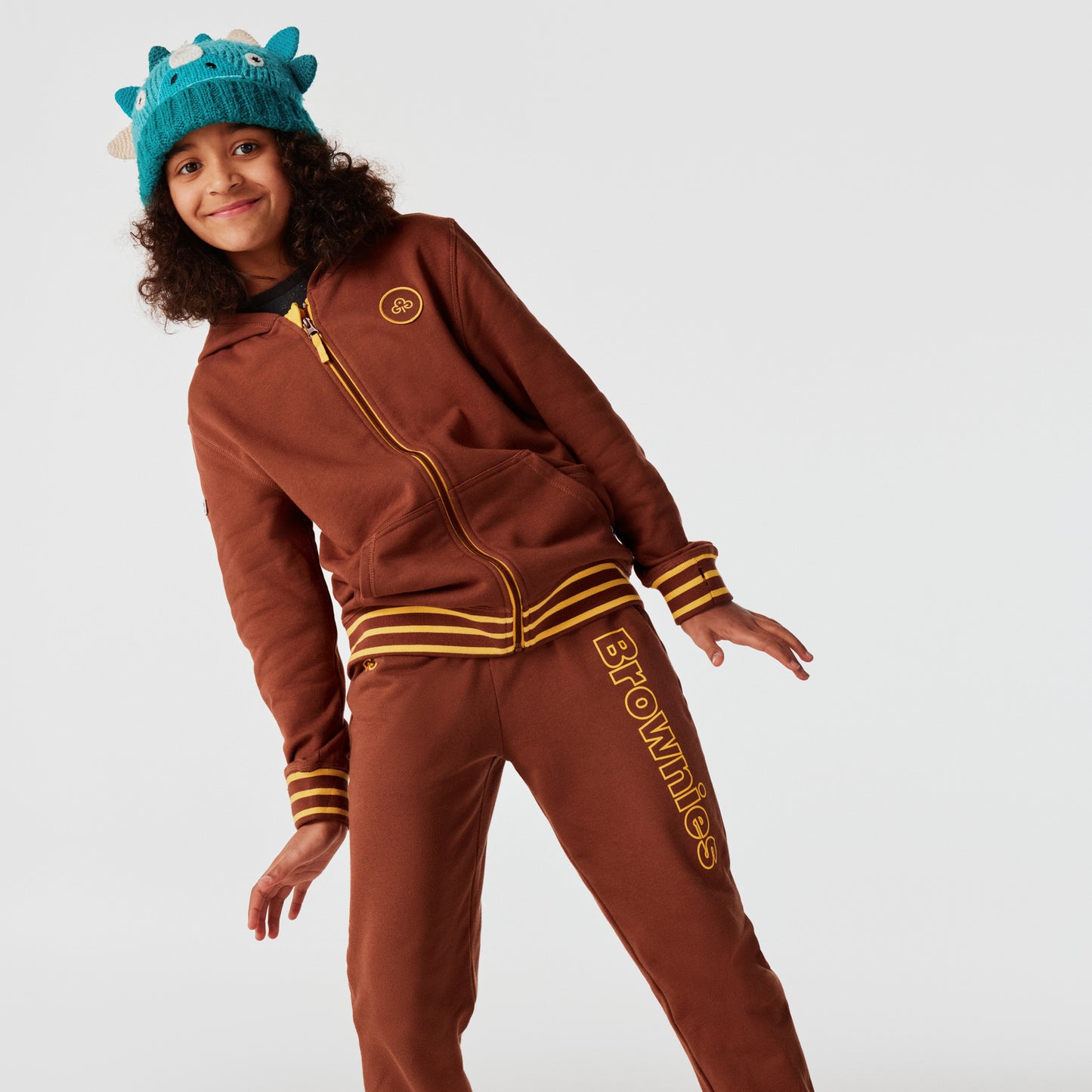 Brownies uniform zip hoodie