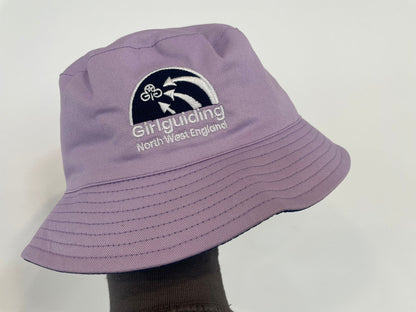 Region logo reversible bucket hat