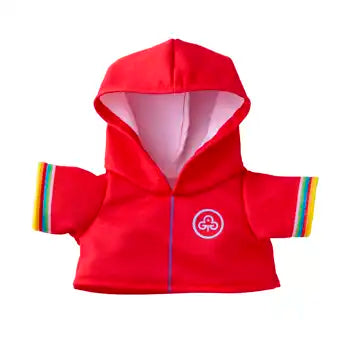 Teddy bear hoodie - Rainbows