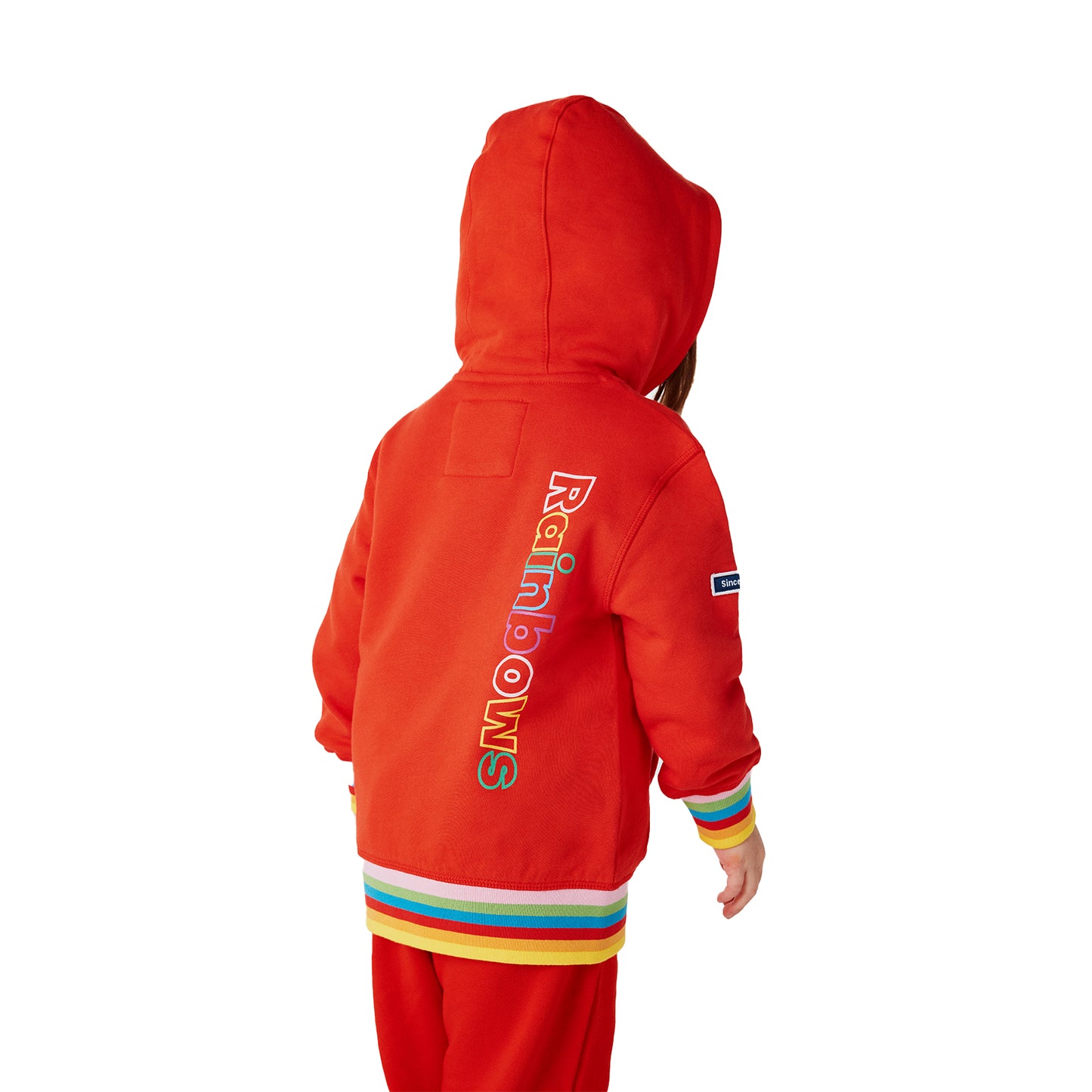 Rainbows uniform zip hoodie