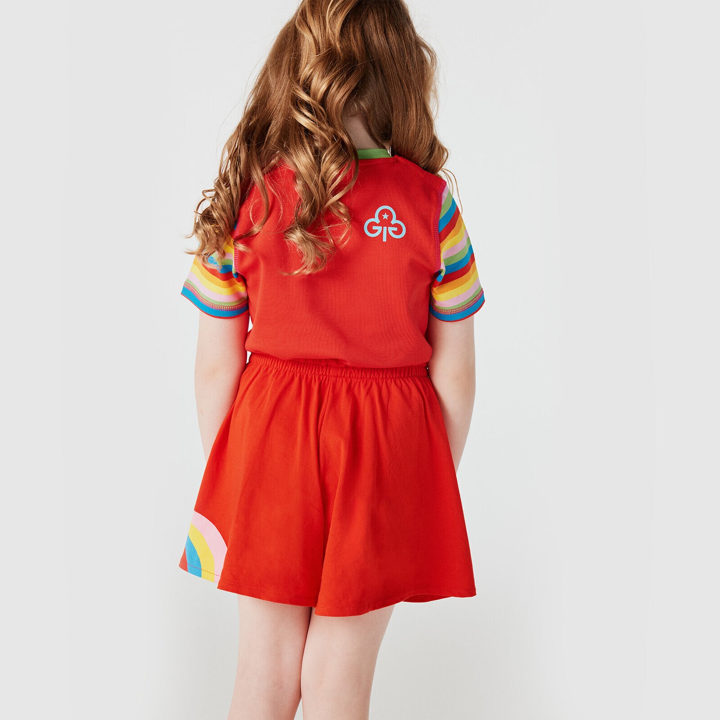 Rainbows uniform flippy shorts