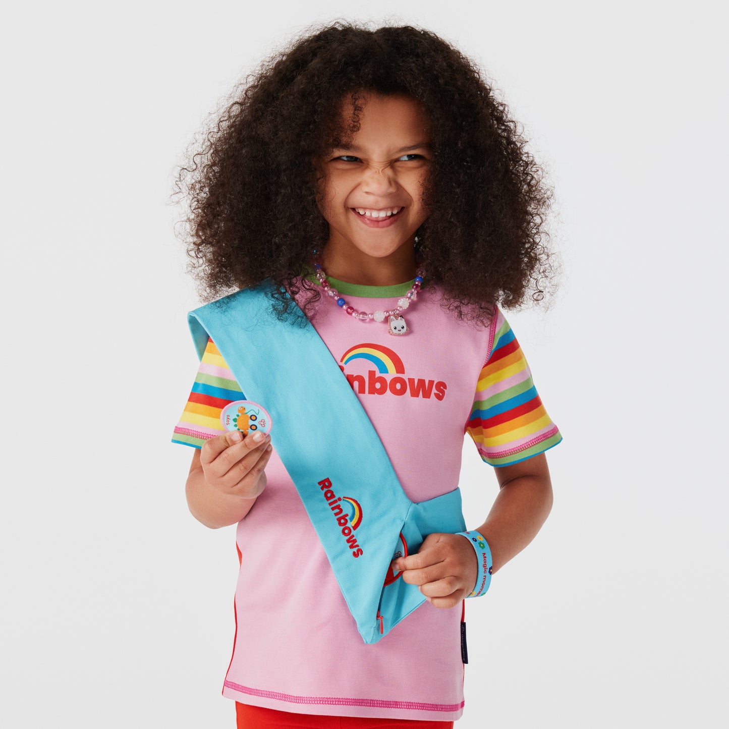 Rainbows uniform sash bag