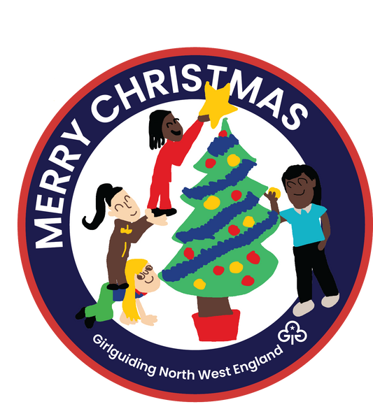 Merry Christmas 2023 Region Woven Badge