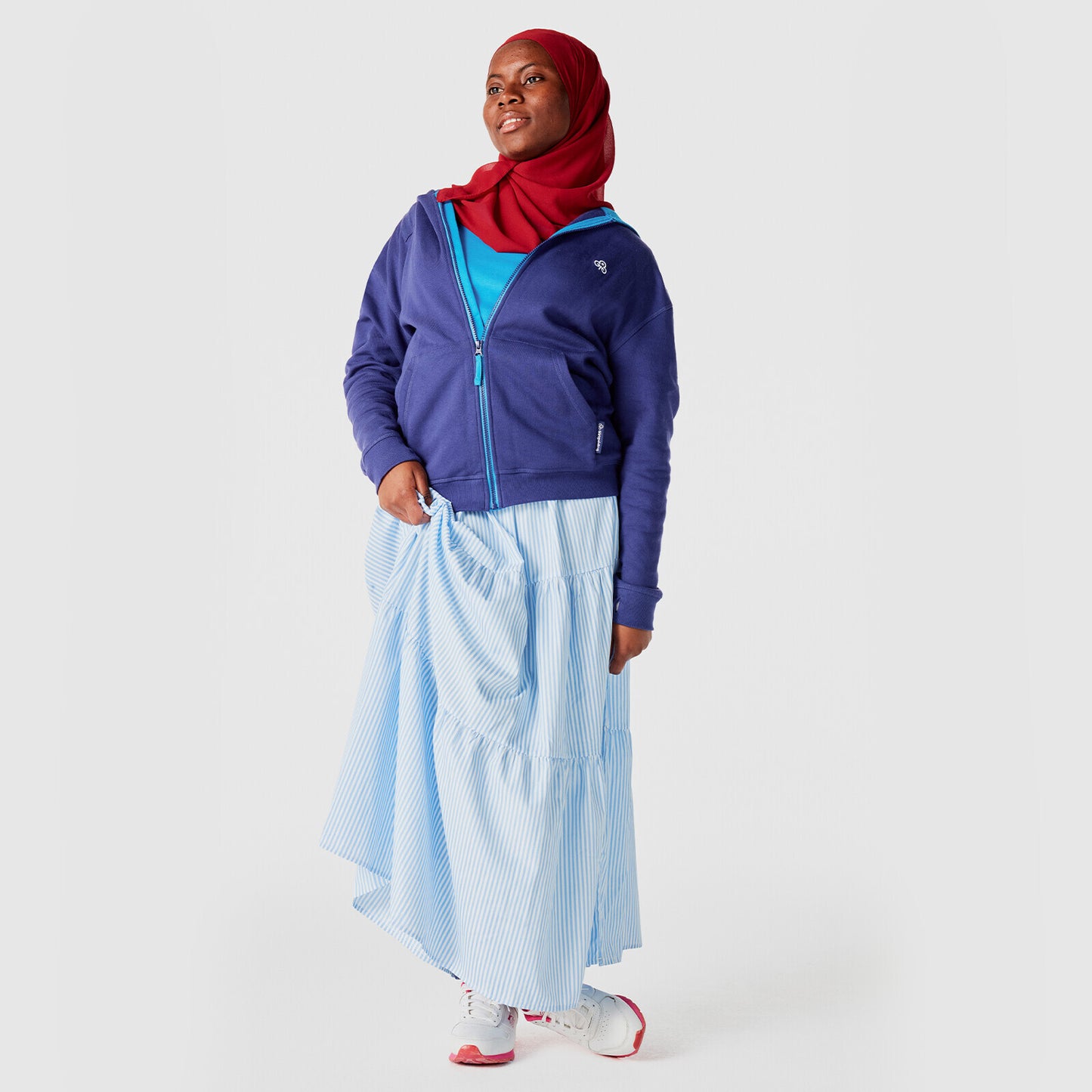 Girlguiding uniform zip hoodie