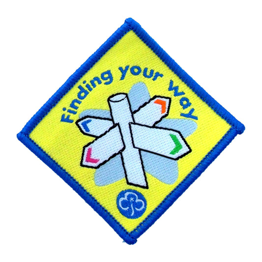 Brownie Finding Your Way Woven Badge