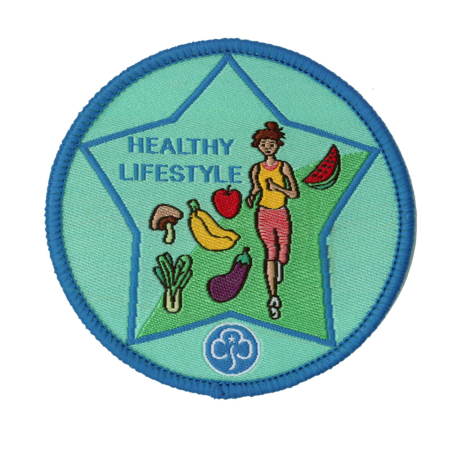 Guide Healthy Lifestyle Woven Badge