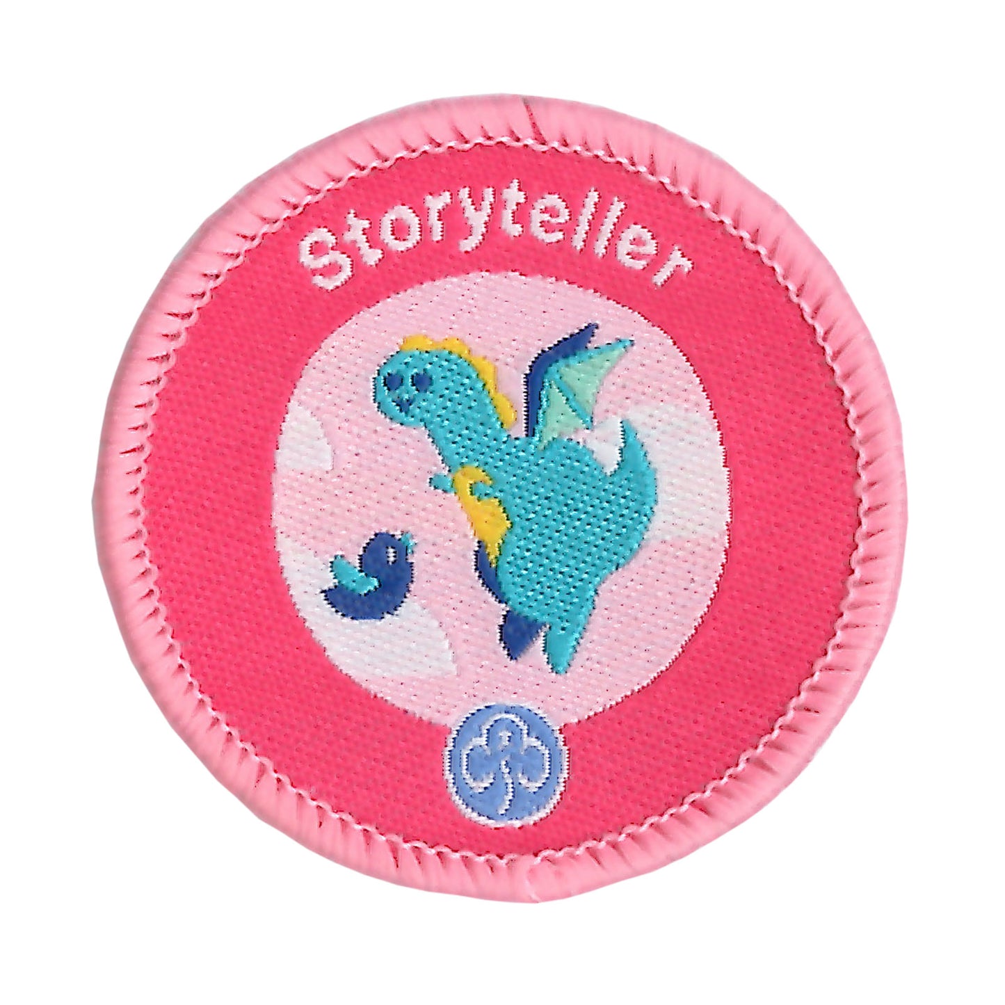 Rainbows Storyteller Woven Badge