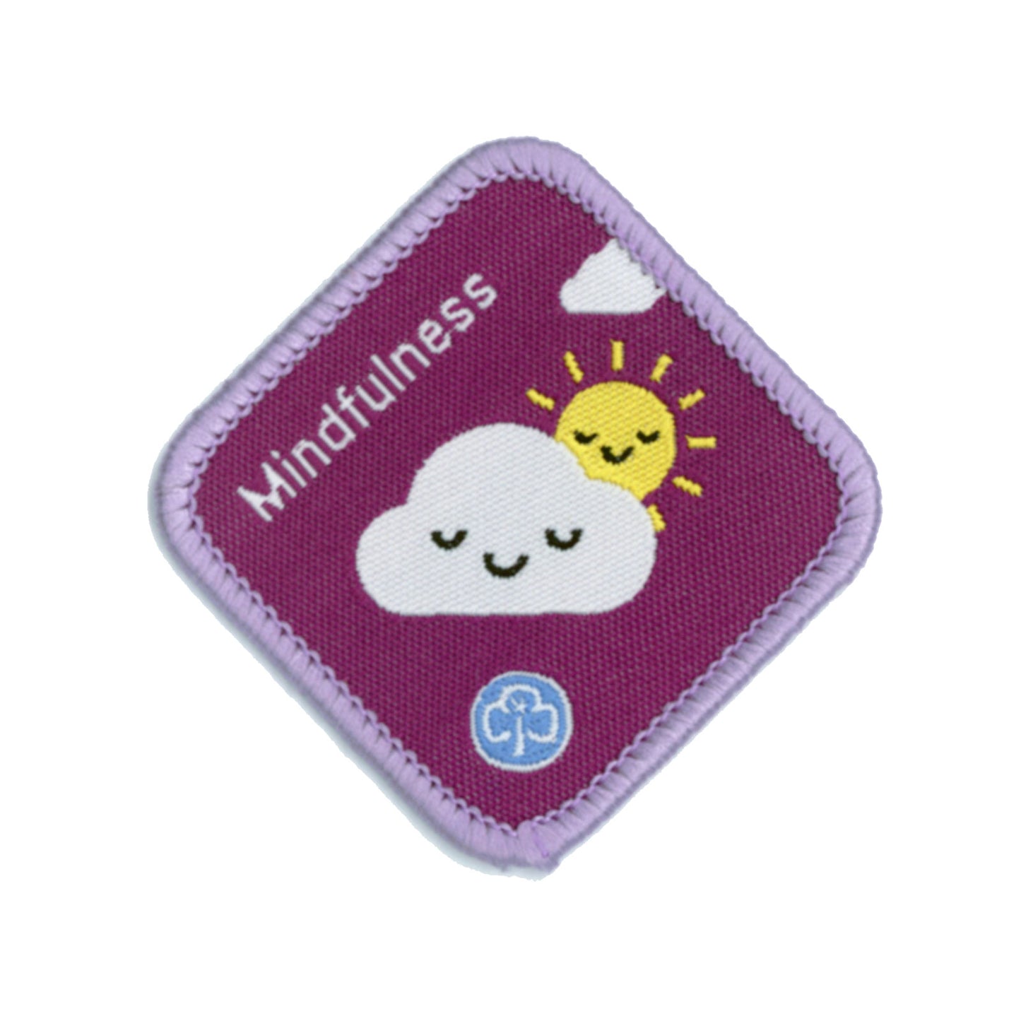 Brownies Mindfulness Woven Badge