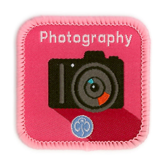 Guides Photography Woven Badge