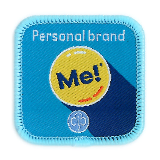 Guides Personal Brand Woven Badge