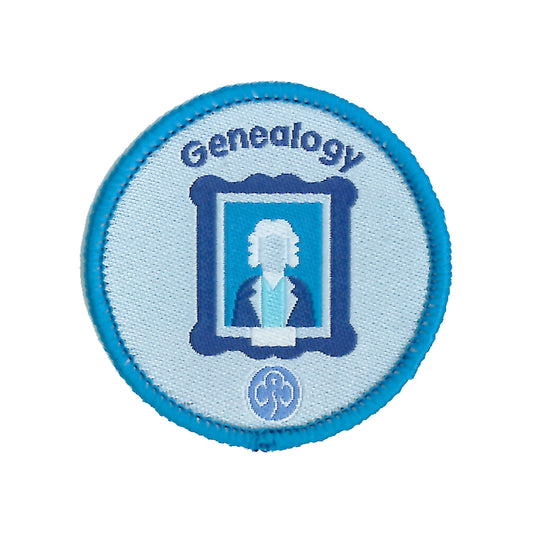 Rangers Genealogy Woven Badge