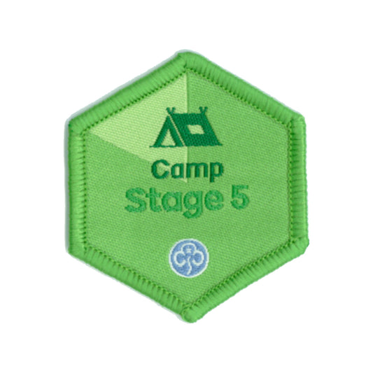 Skills Builder - Have Adventures - Camp Stage 5 Woven Badge