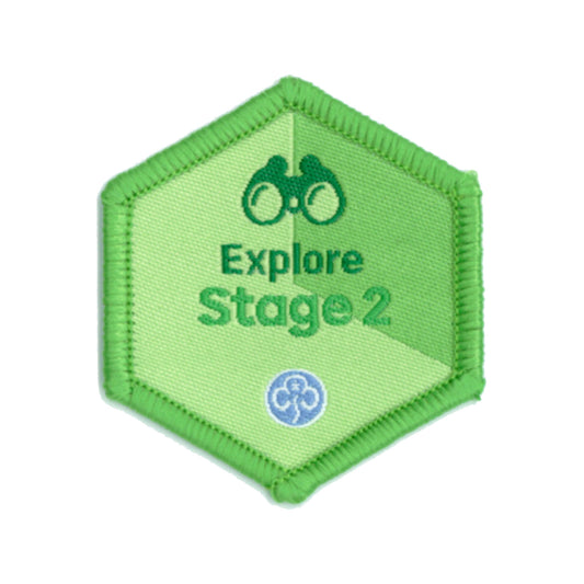 Skills Builder - Have Adventures - Explore Stage 2 Woven Badge