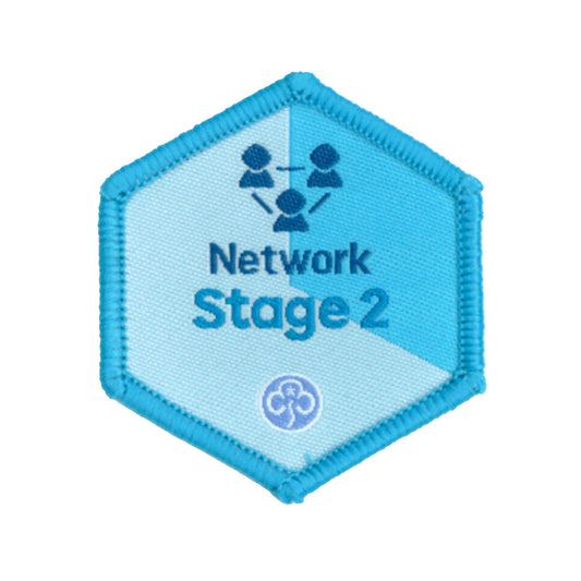 Skills Builder - Know Myself - Network Stage 2 Woven Badge
