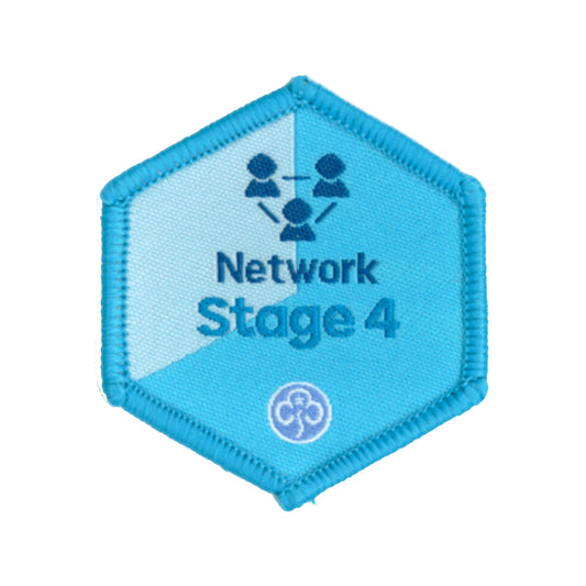 Skills Builder - Know Myself - Network Stage 4 Woven Badge