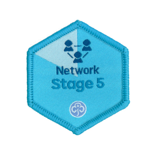 Skills Builder - Know Myself - Network Stage 5 Woven Badge