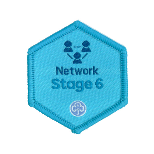 Skills Builder - Know Myself - Network Stage 6 Woven Badge