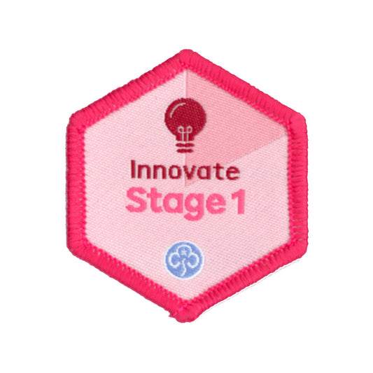 Skills Builder -  Express Myself - Innovate Stage 1 Woven Badge