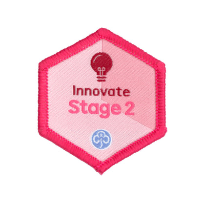 Skills Builder -  Express Myself - Innovate Stage 2 Woven Badge