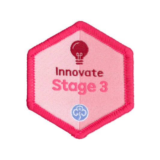 Skills Builder -  Express Myself - Innovate Stage 3 Woven Badge