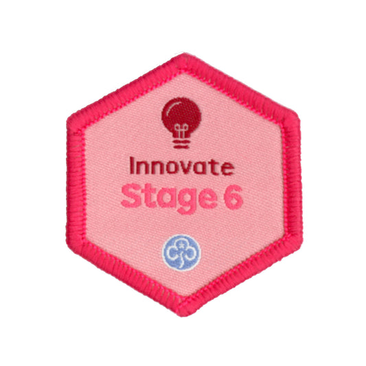 Skills Builder -  Express Myself - Innovate Stage 6 Woven Badge