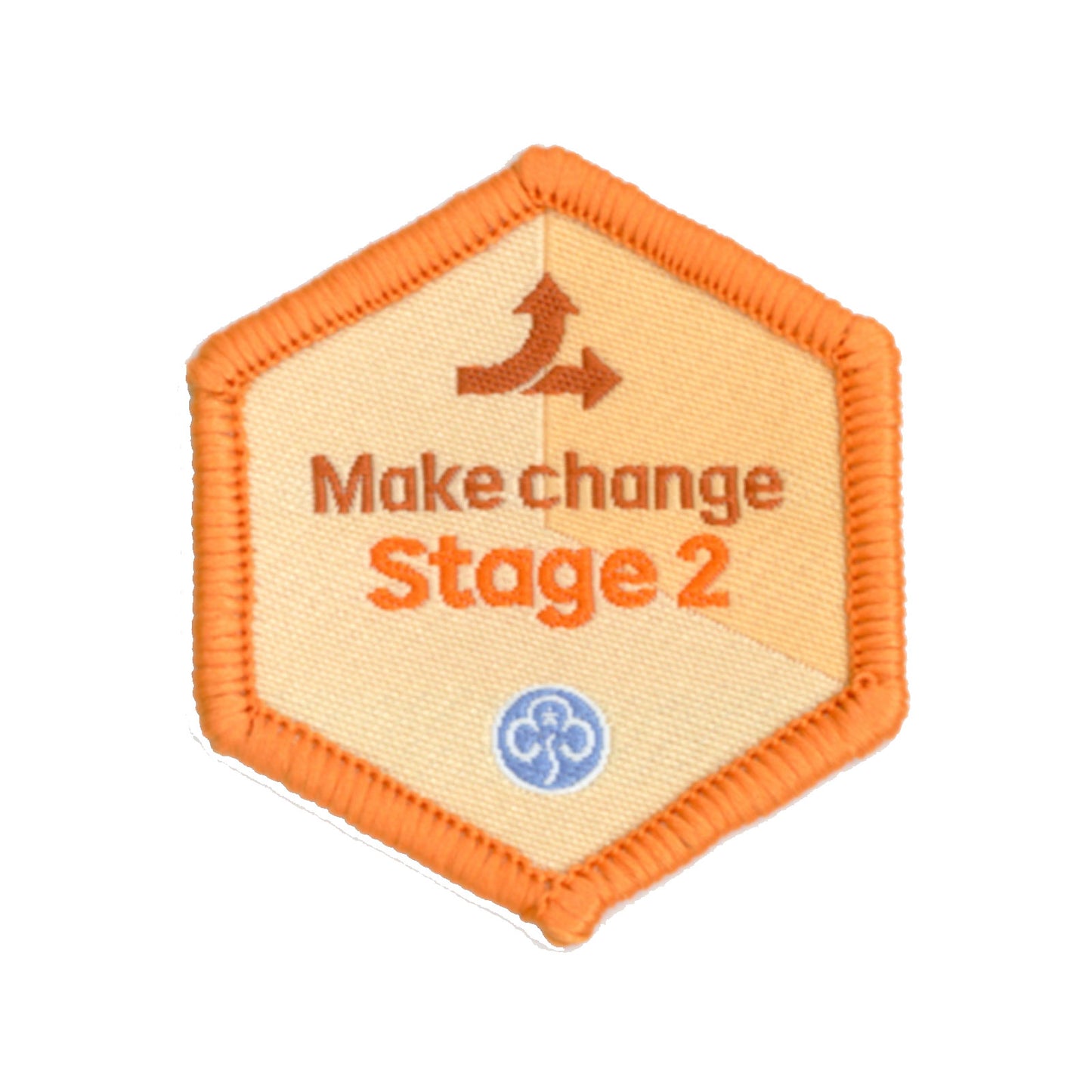 Skills Builder - Take Action - Make Change Stage 2 Woven Badge