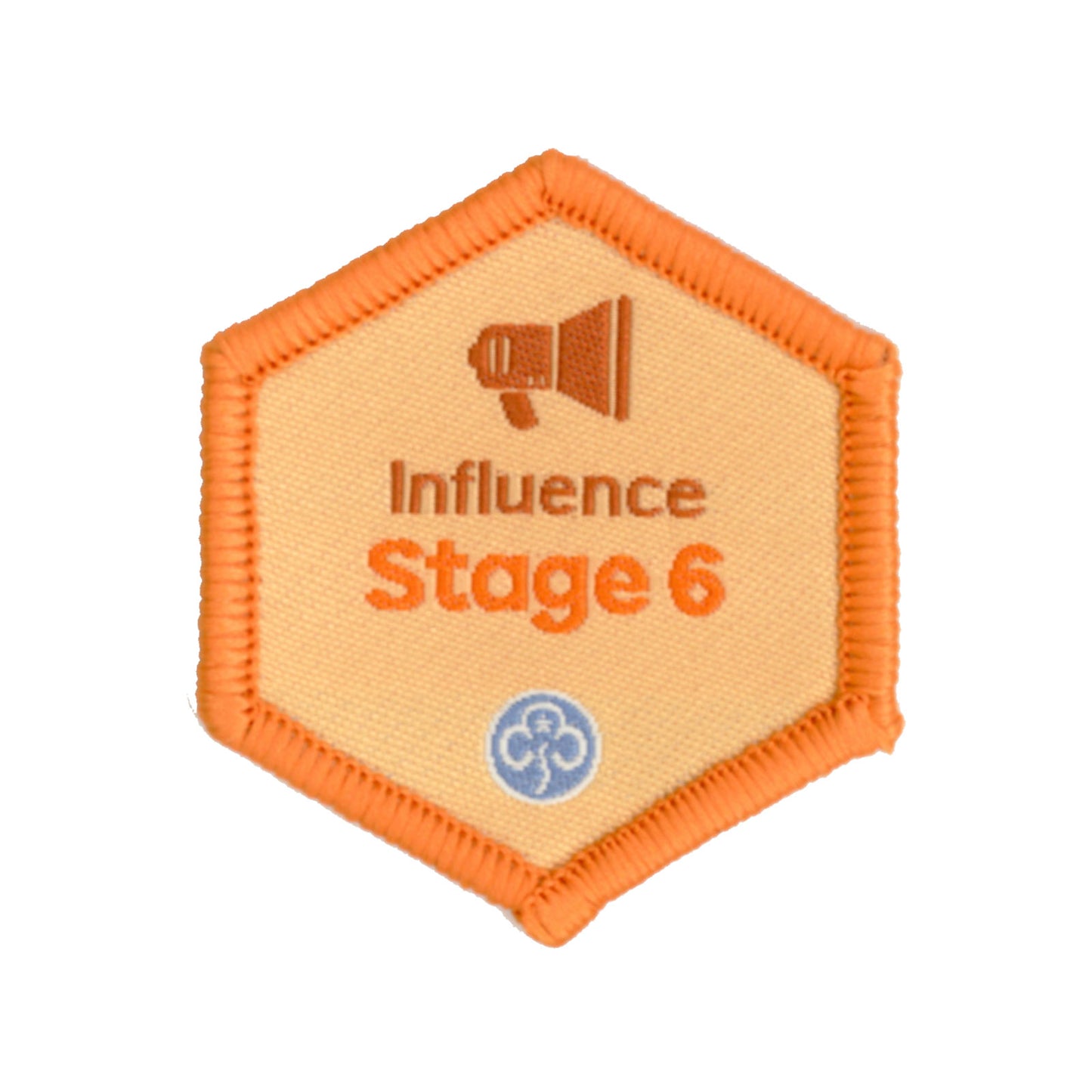Skills Builder - Take Action - Influence Stage 6 Woven Badge