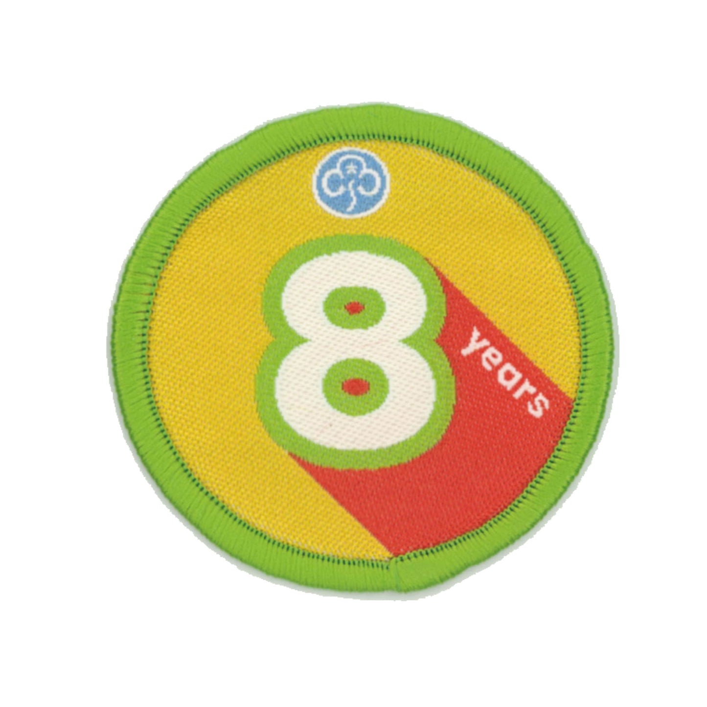 Anniversary Year 8 Woven Badge