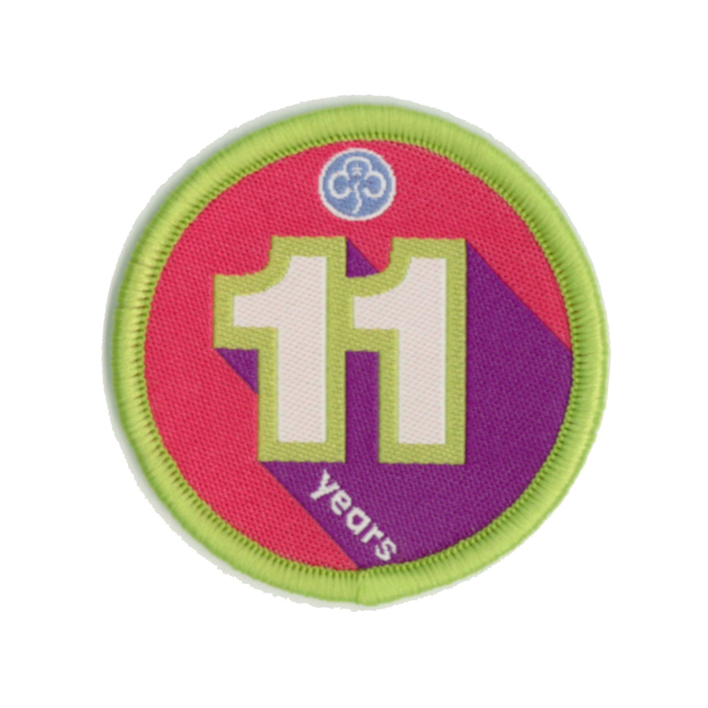 Anniversary Year 11 Woven Badge