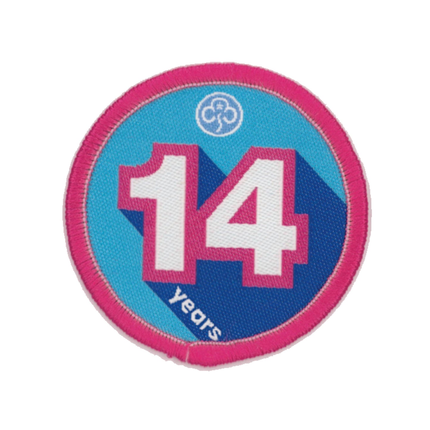 Anniversary Year 14 Woven Badge