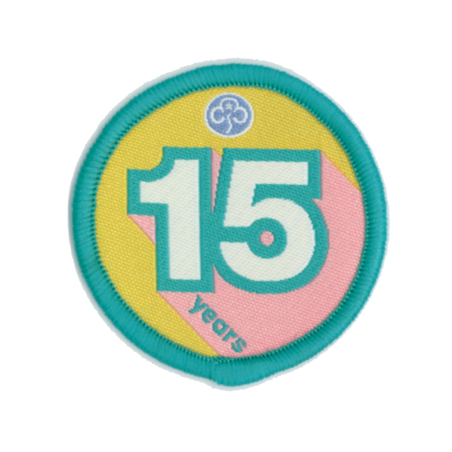 Anniversary Year 15 Woven Badge