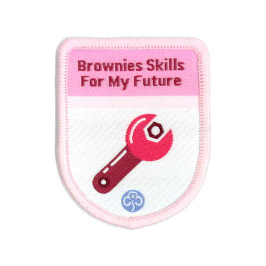 Brownies Skills For My Future Theme Award Woven Badge