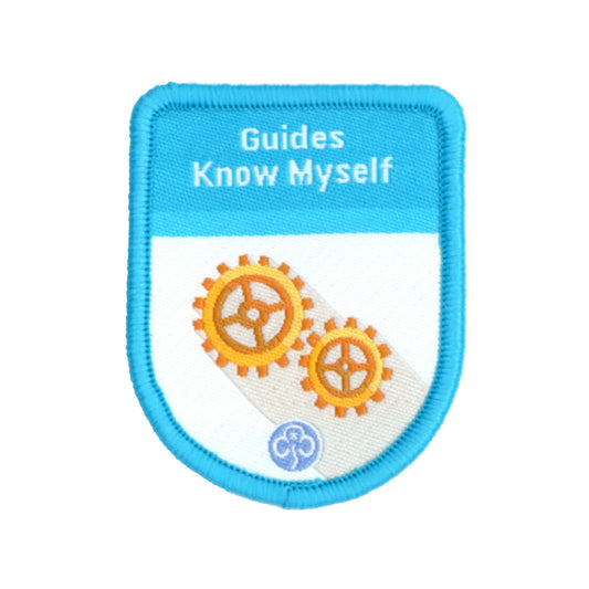 Guides Know Myself Theme Award Woven Badge